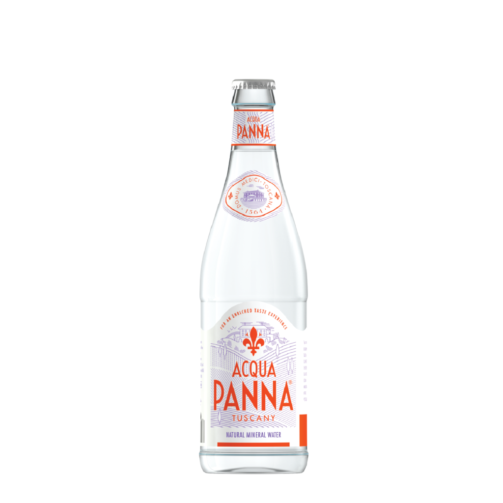 Visual Reference: Acqua Panna Glass Bottle 500Ml