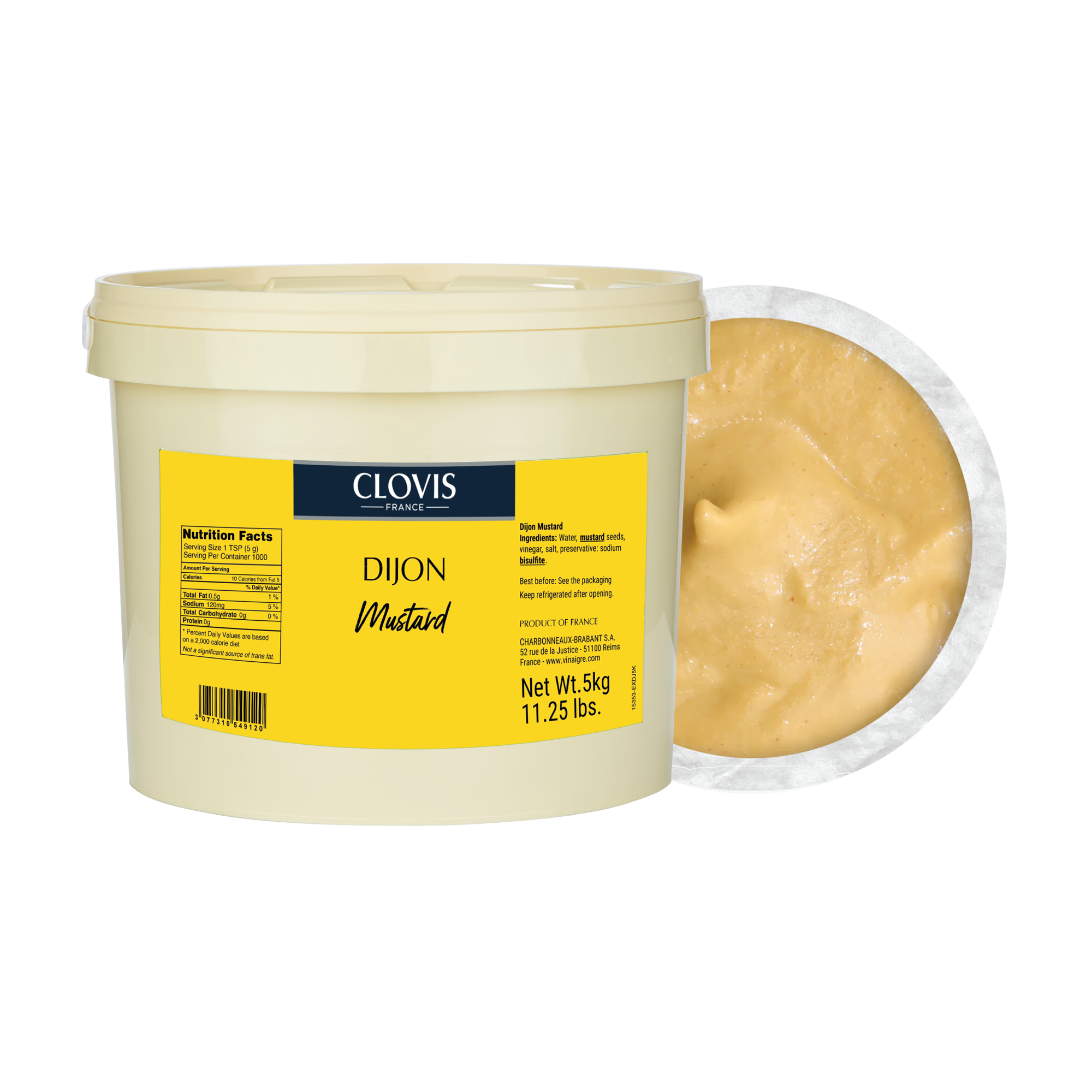 Mustard Dijon 5kg